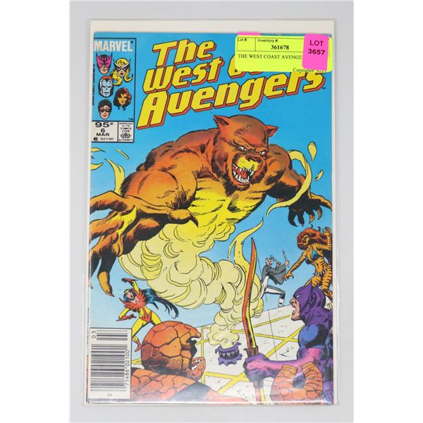 THE WEST COAST AVENGERS #6