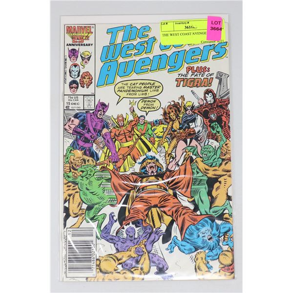 THE WEST COAST AVENGERS #15