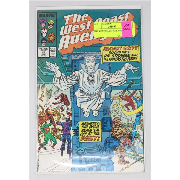 THE WEST COAST AVENGERS #22