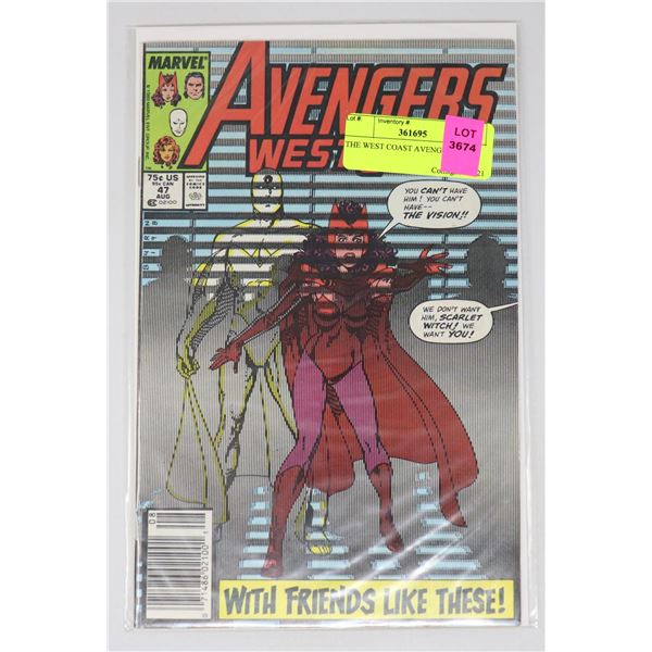 THE WEST COAST AVENGERS #47