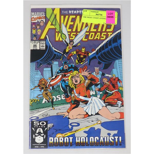 THE WEST COAST AVENGERS #68