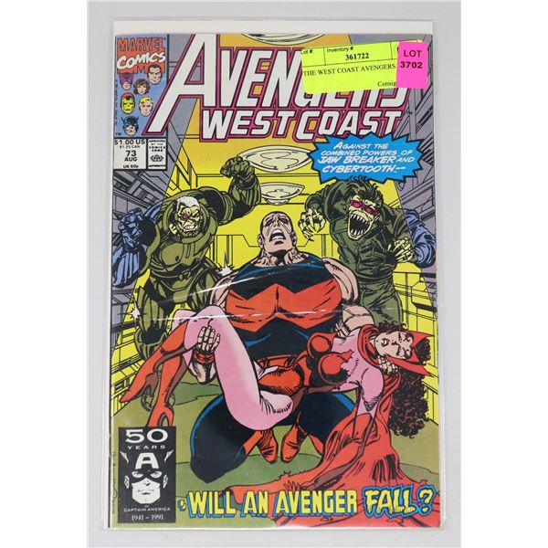 THE WEST COAST AVENGERS #73