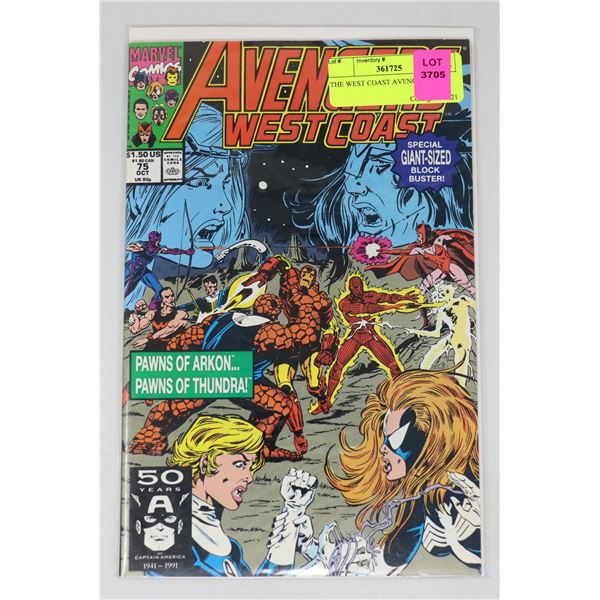 THE WEST COAST AVENGERS #75