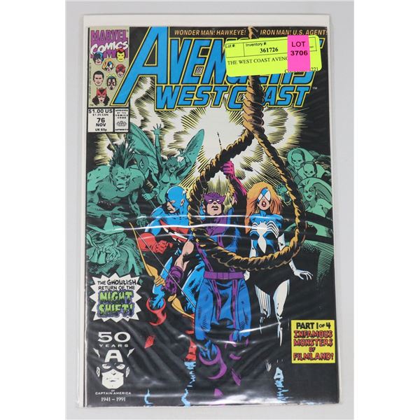 THE WEST COAST AVENGERS #76