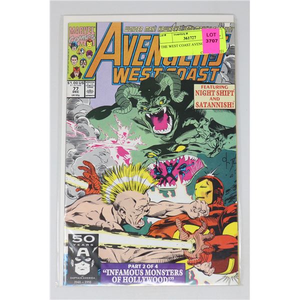 THE WEST COAST AVENGERS #77