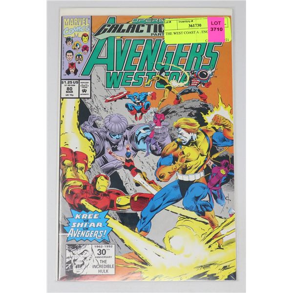 THE WEST COAST AVENGERS #80