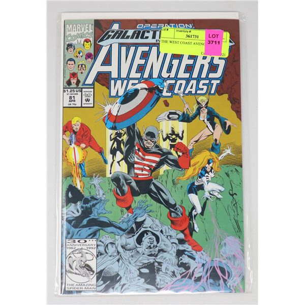 THE WEST COAST AVENGERS #81