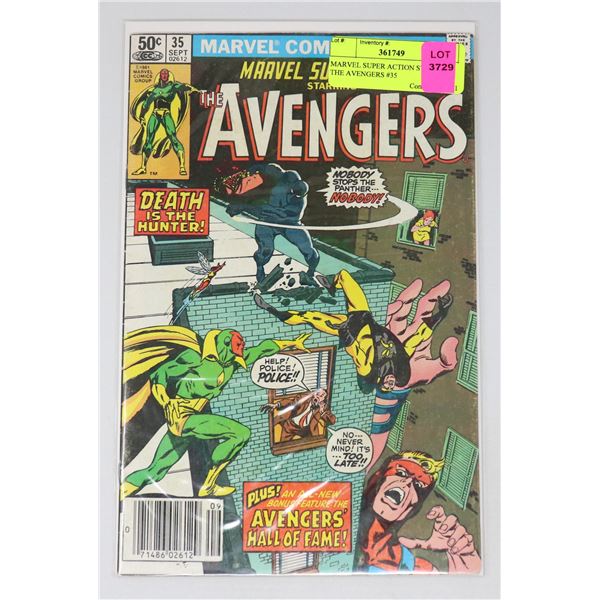 MARVEL SUPER ACTION STARRING THE AVENGERS #35
