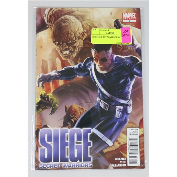 SIEGE SECRET WARRIORS #1