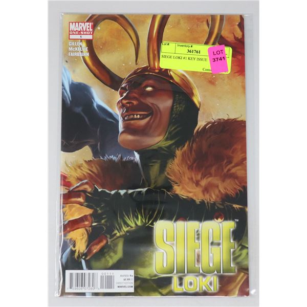 SIEGE LOKI #1 KEY ISSUE