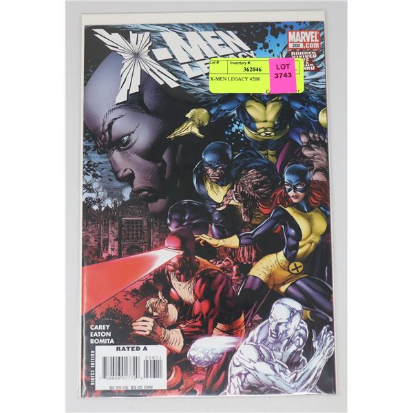 X-MEN LEGACY #208