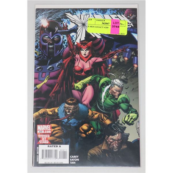 X-MEN LEGACY #209