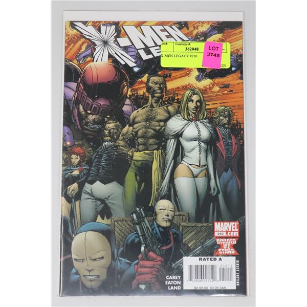 X-MEN LEGACY #210