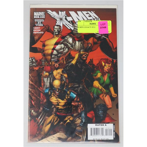 X-MEN LEGACY #212