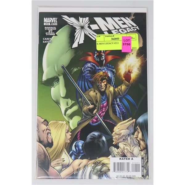X-MEN LEGACY #213