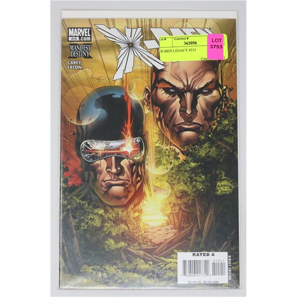 X-MEN LEGACY #215