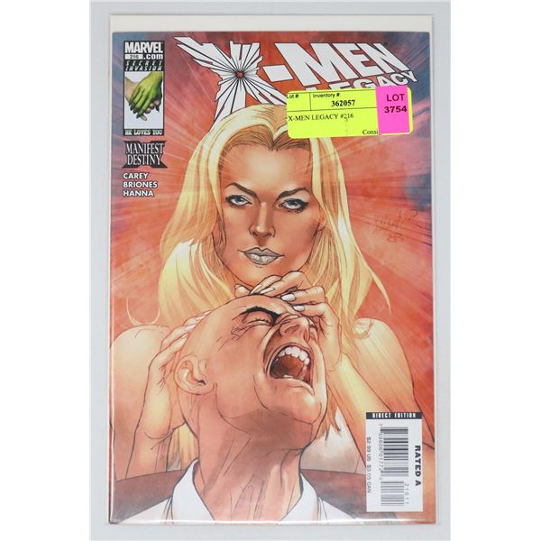 X-MEN LEGACY #216