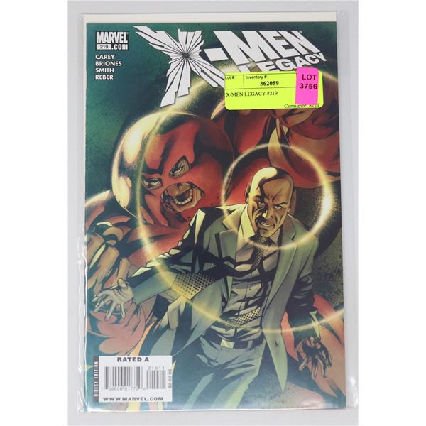 X-MEN LEGACY #219