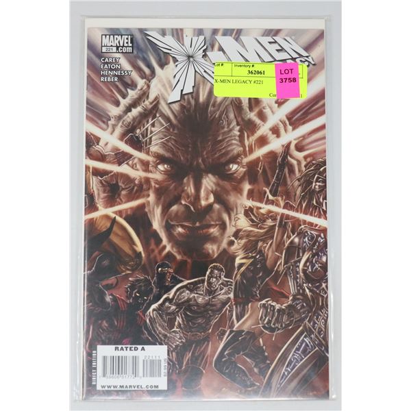 X-MEN LEGACY #221