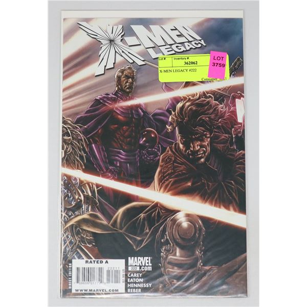 X-MEN LEGACY #222