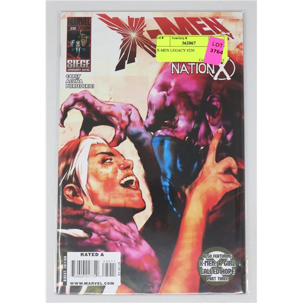 X-MEN LEGACY #230