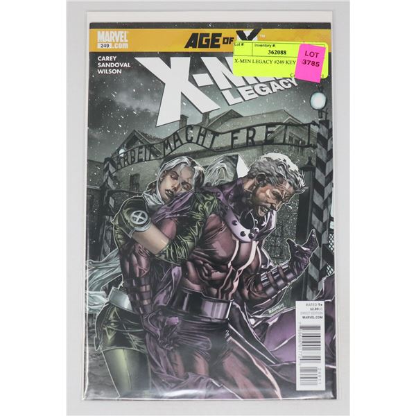 X-MEN LEGACY #249 KEY ISSUE