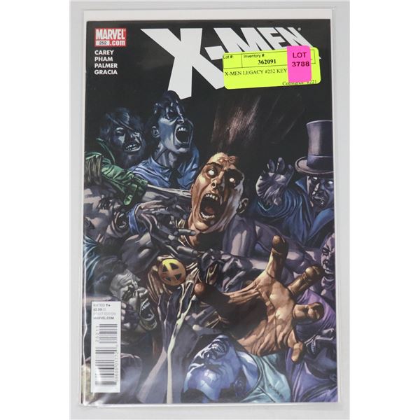X-MEN LEGACY #252 KEY ISSUE