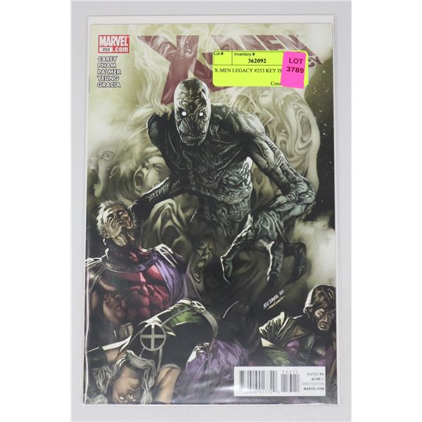 X-MEN LEGACY #253 KEY ISSUE