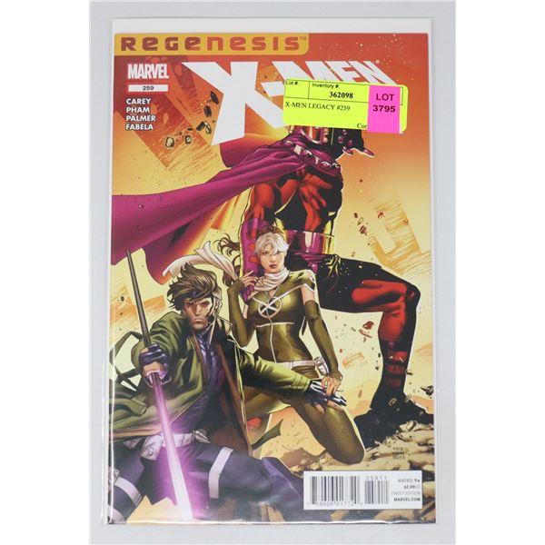 X-MEN LEGACY #259