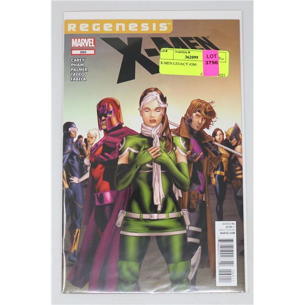 X-MEN LEGACY #260