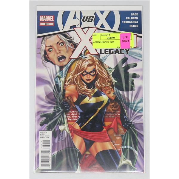 X-MEN LEGACY #269