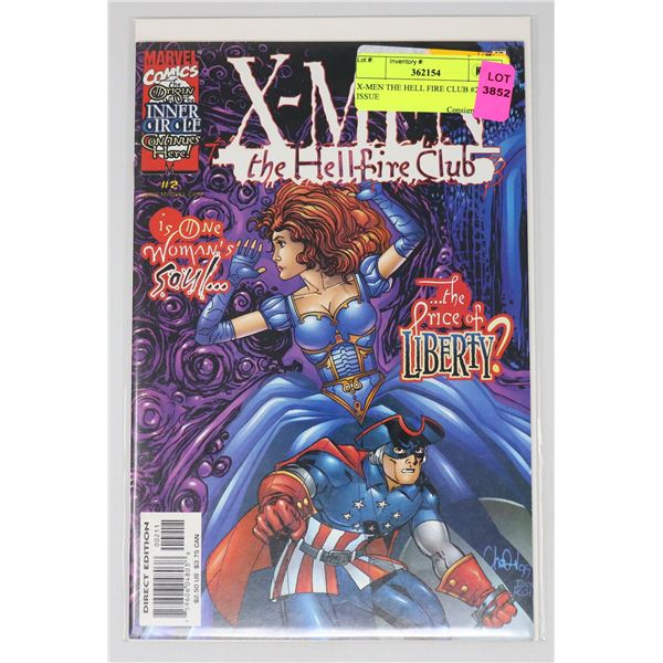 X-MEN THE HELL FIRE CLUB #2 KEY ISSUE