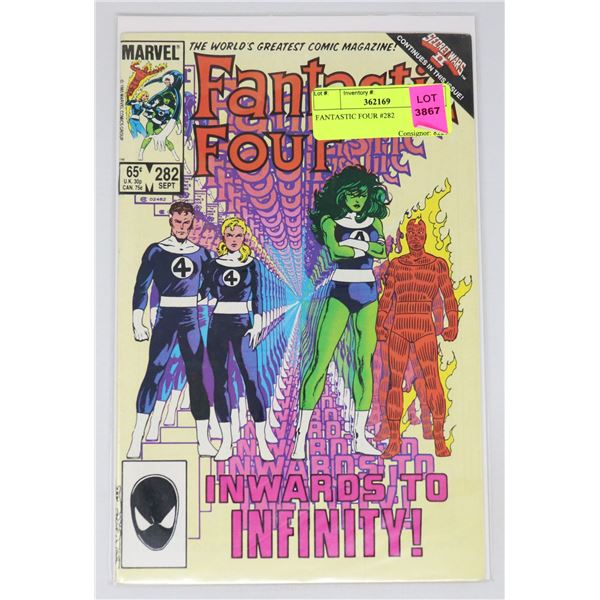 FANTASTIC FOUR #282