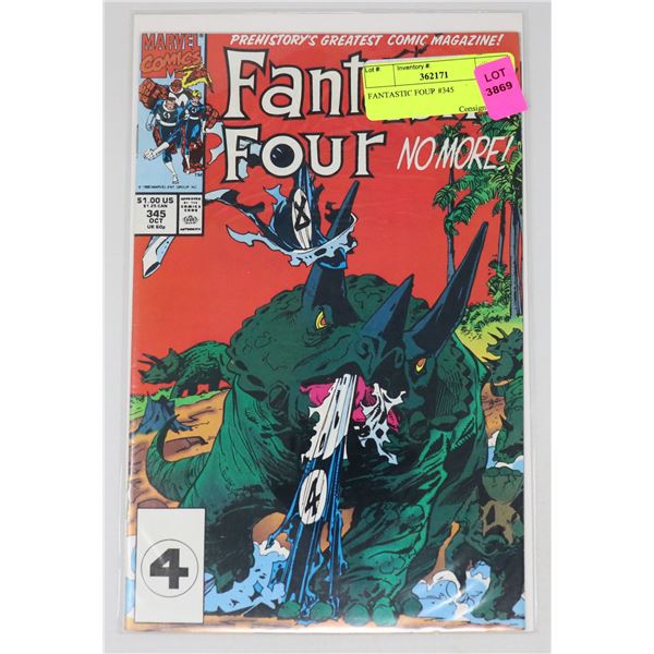 FANTASTIC FOUR #345