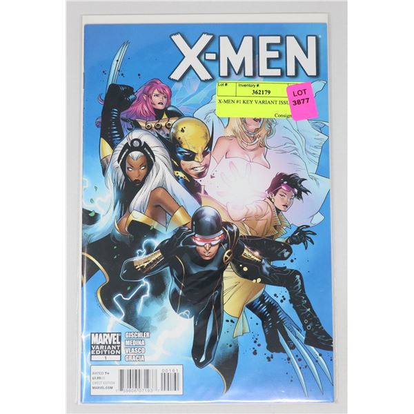 X-MEN #1 KEY VARIANT ISSUE