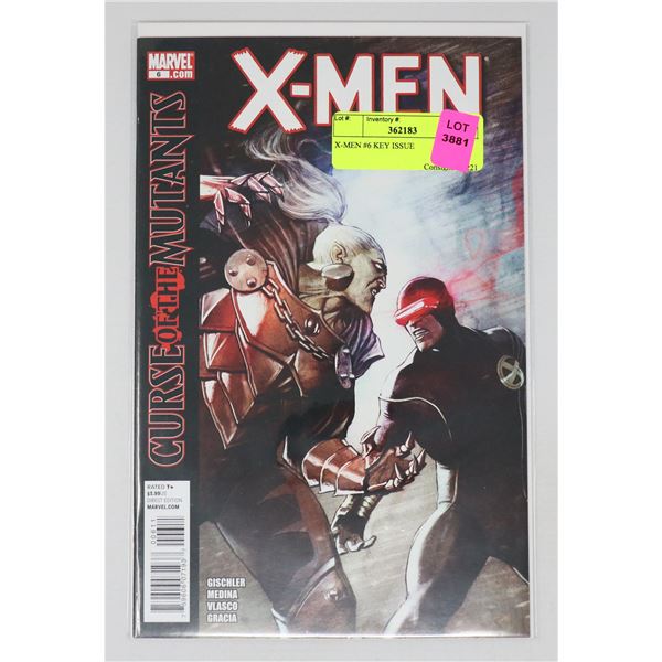 X-MEN #6 KEY ISSUE