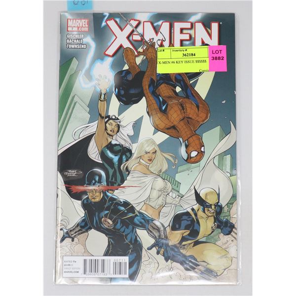 X-MEN #6 KEY ISSUE $$$$$$