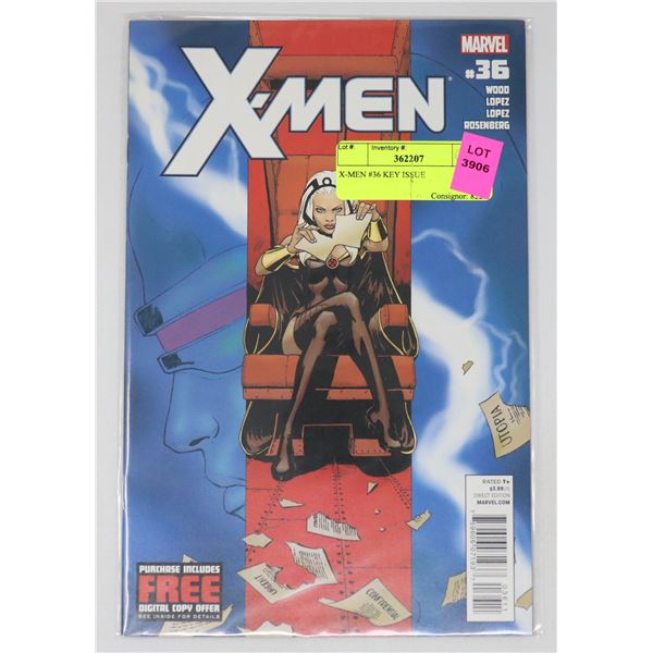 X-MEN #36 KEY ISSUE