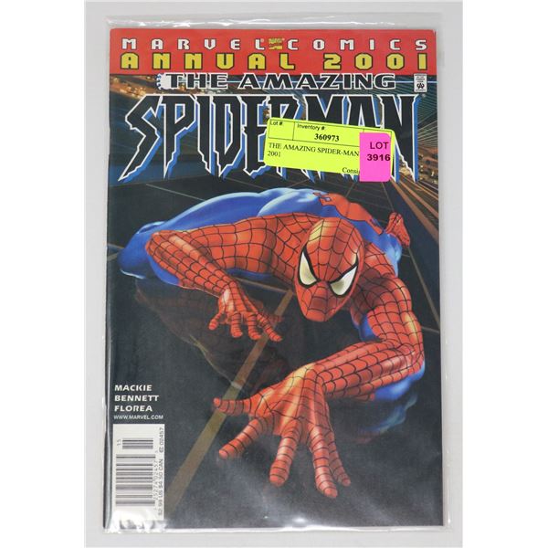 THE AMAZING SPIDER-MAN ANNUAL 2001