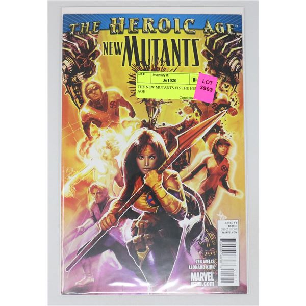 THE NEW MUTANTS #15 THE HEROIC AGE