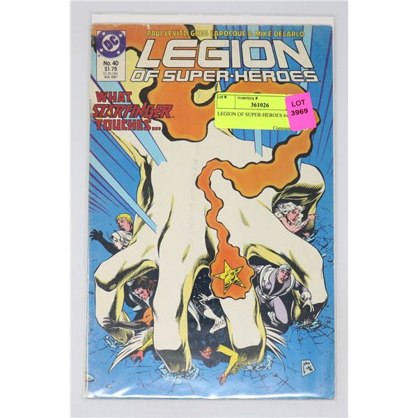 LEGION OF SUPER-HEROES #40