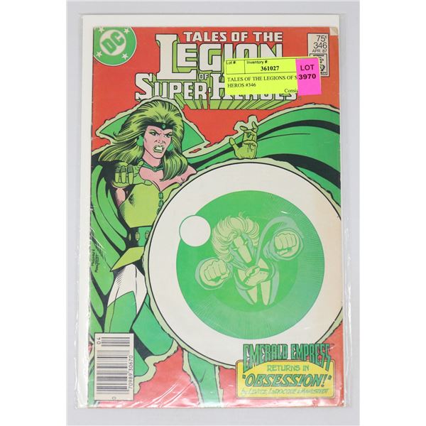 TALES OF THE LEGIONS OF SUPER HEROS #346