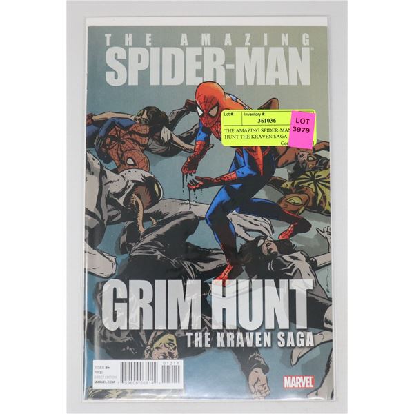 THE AMAZING SPIDER-MAN GRIM HUNT THE KRAVEN SAGA
