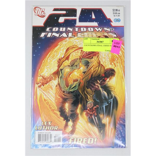 COUNTDOWN FINAL CRISIS #24