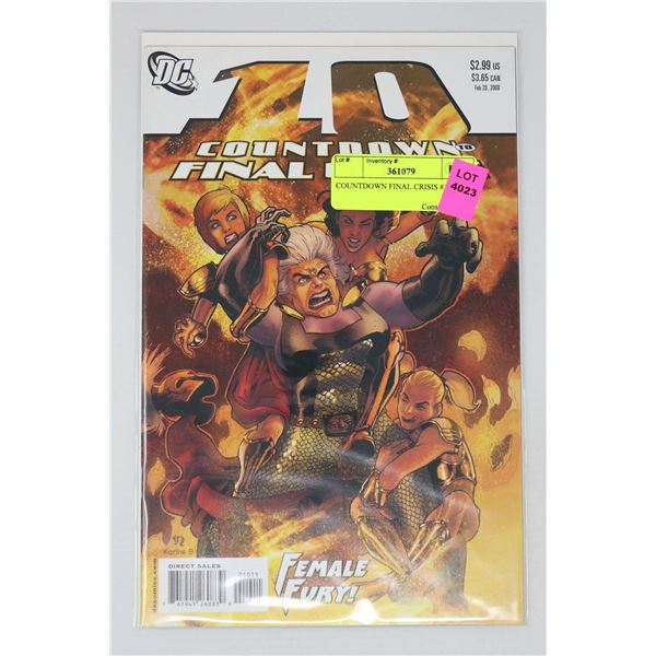 COUNTDOWN FINAL CRISIS #10