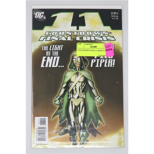 COUNTDOWN FINAL CRISIS #11