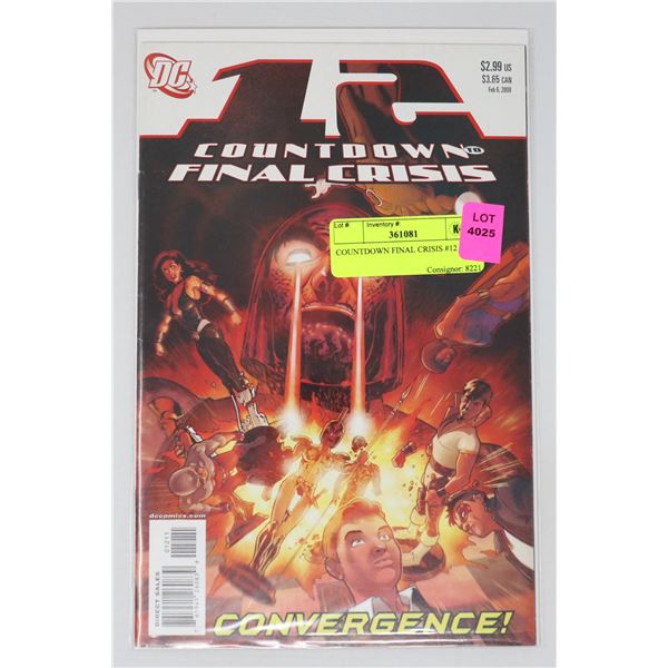 COUNTDOWN FINAL CRISIS #12
