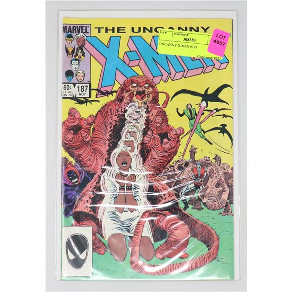 UNCANNY X-MEN #187