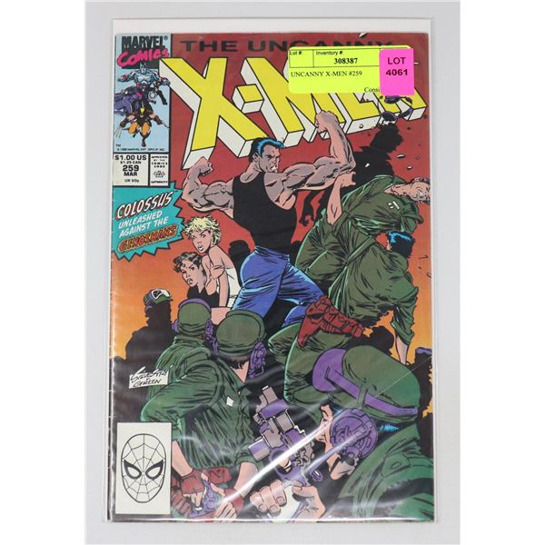 UNCANNY X-MEN #259