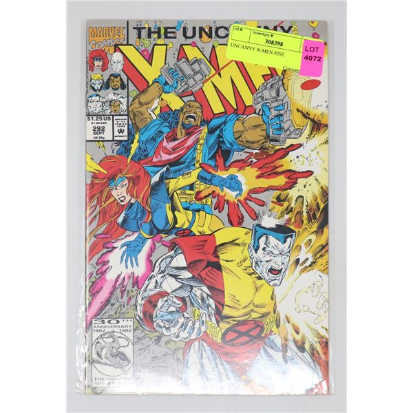 UNCANNY X-MEN #292